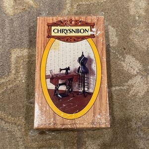 Chrysnbon Doll House Sewing Machine and Mannequin Set -#F200 - New-Sealed